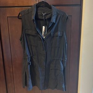 Buffalo David Bitton Black Sleeveless Vest